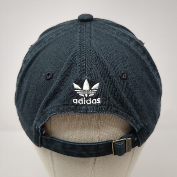 Adidas Trefoil Slideback Hat Blue One Size Adjustable Embroidered Logo - Picture 6 of 9